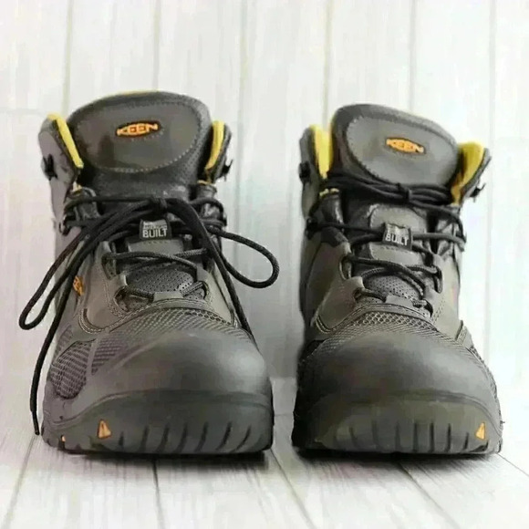KEEN Utility Size 15D Portland Waterproof Carbon Toe Work Boots for Men main image 14